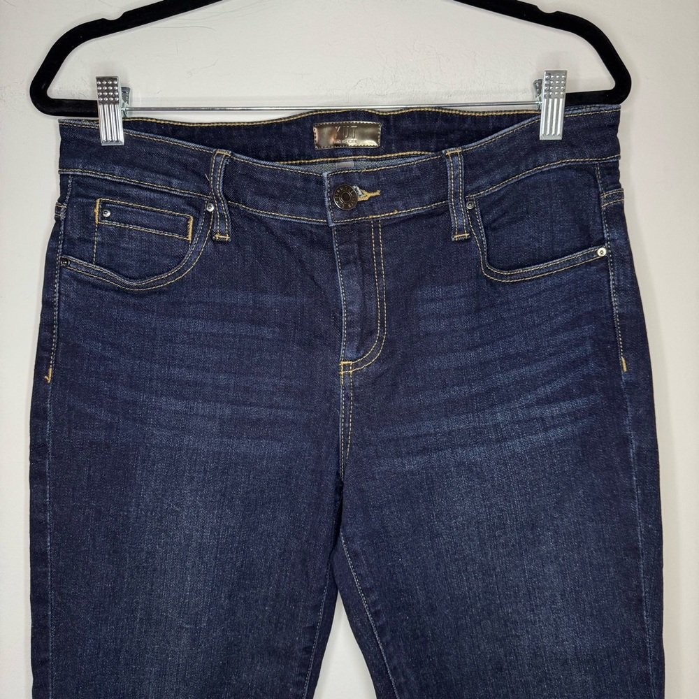 Kut from the Kloth Catherine Boyfriend Jeans Straight Leg Mid Rise Denim Sz 8 - Picture 5 of 12